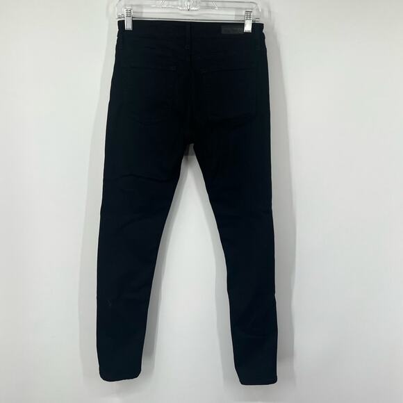 AG Adriano Goldschmied The Farrah Skinny Ankle Jeans in Black - Picture 5 of 7